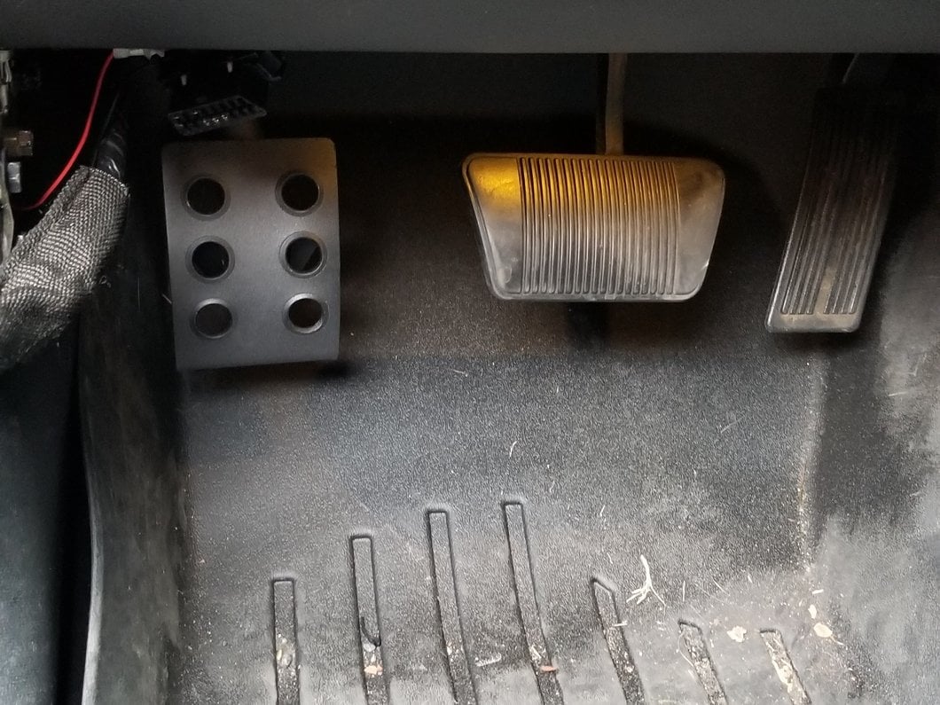 RedRock Steel Dead Pedal (07-18 Jeep Wrangler JK)