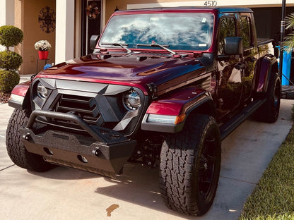 RedRock Cowl Body Armor; Textured Black (20-25 Jeep Gladiator JT, Excluding Mojave)