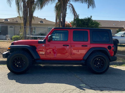 RedRock Cowl Body Armor; Textured Black (18-25 Jeep Wrangler JL, Excluding 4xe & Rubicon 392)