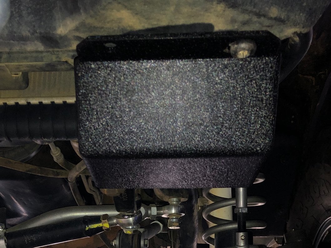 RedRock Steering Box Skid Plate Brace (97-06 Jeep Wrangler TJ)