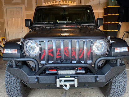 RedRock Rock Crawler Full Width Winch Front Bumper (18-25 Jeep Wrangler JL)