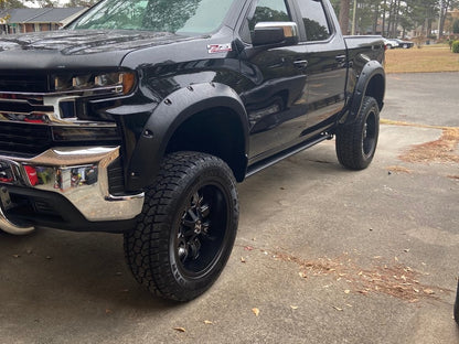 RedRock Pocket Style Fender Flares (19-21 Silverado 1500)