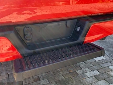 RedRock Aluminum Hitch Step for 2-Inch Receiver; Black (Universal; Some Adaptation May Be Required)