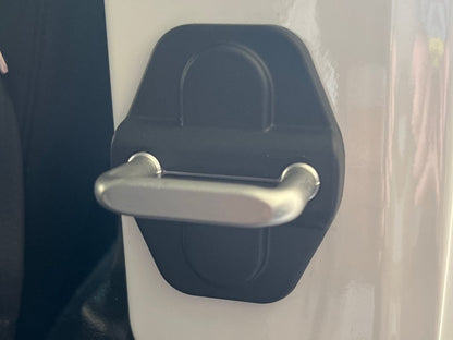 RedRock Door Lock Striker Cover Set (18-25 Jeep Wrangler JL)