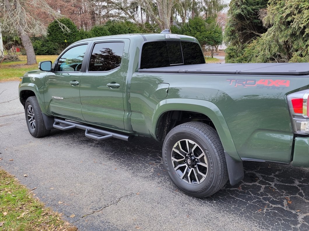 RedRock Predator Side Step Bars (05-23 Tacoma Double Cab)