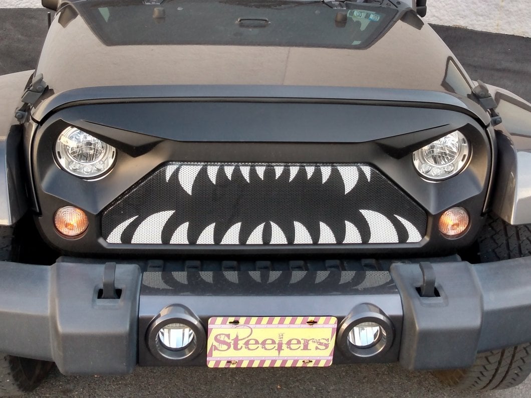 RedRock Open Wide Grille (07-18 Jeep Wrangler JK)