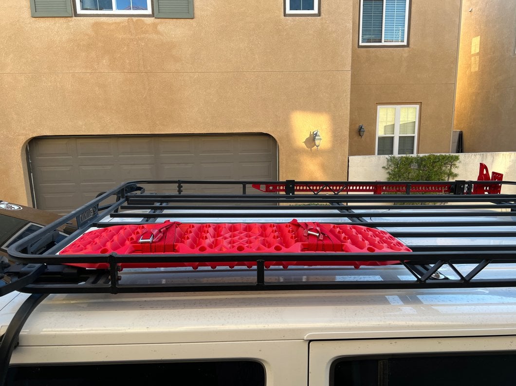 RedRock Recovery Traction Boards; Red