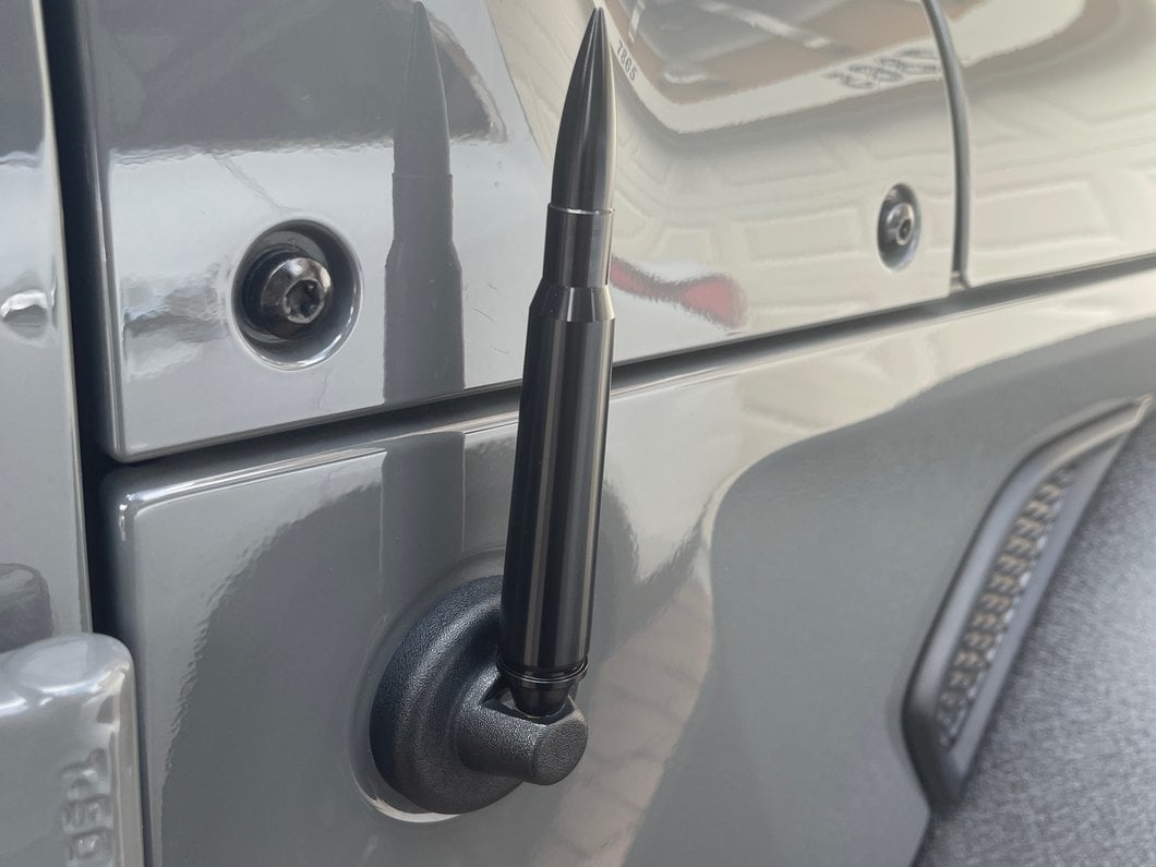 RedRock Billet Aluminum Bullet Style Antenna (18-23 Jeep Wrangler JL)