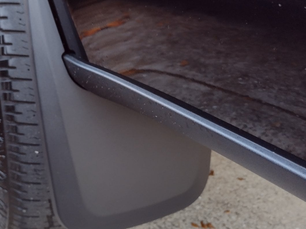 RedRock Custom Molded Mud Guards for No Fender Flares; Front and Rear (15-20 F-150 w/o OE Fender Flares)