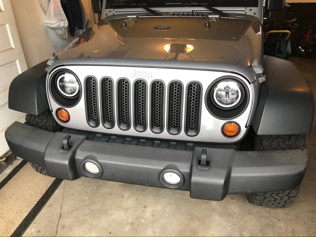 RedRock Headlight Mounting Rings (07-18 Jeep Wrangler JK)
