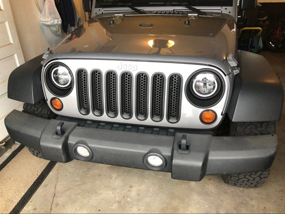 RedRock Headlight Mounting Rings (07-18 Jeep Wrangler JK)