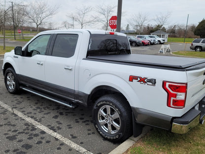 RedRock Custom Molded Mud Guards for No Fender Flares; Front and Rear (15-20 F-150 w/o OE Fender Flares)
