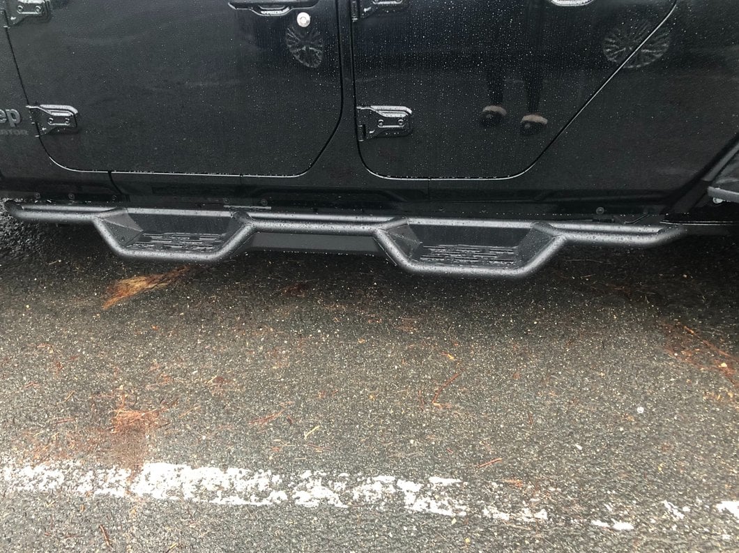 RedRock HD Drop Side Step Bars (20-25 Jeep Gladiator JT)