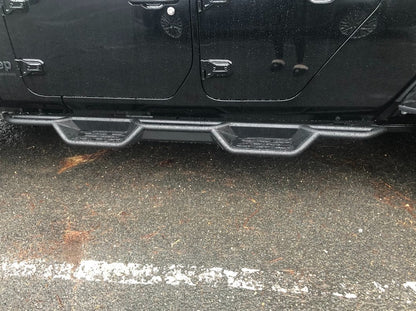 RedRock HD Drop Side Step Bars (20-25 Jeep Gladiator JT)