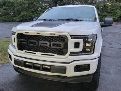 RedRock Baja Upper Replacement Grille with LED Lighting (18-20 F-150, Excluding Raptor)