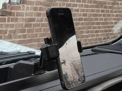 RedRock Dash Mounted Phone Holder with Storage Compartment (20-23 Jeep Gladiator JT)