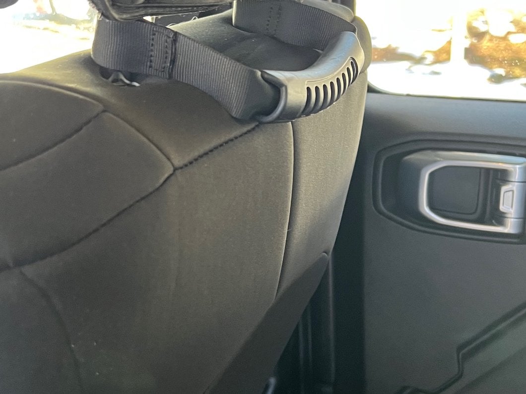 RedRock Rear Seat Grab Handles (07-25 Jeep Wrangler JK & JL 4-Door)