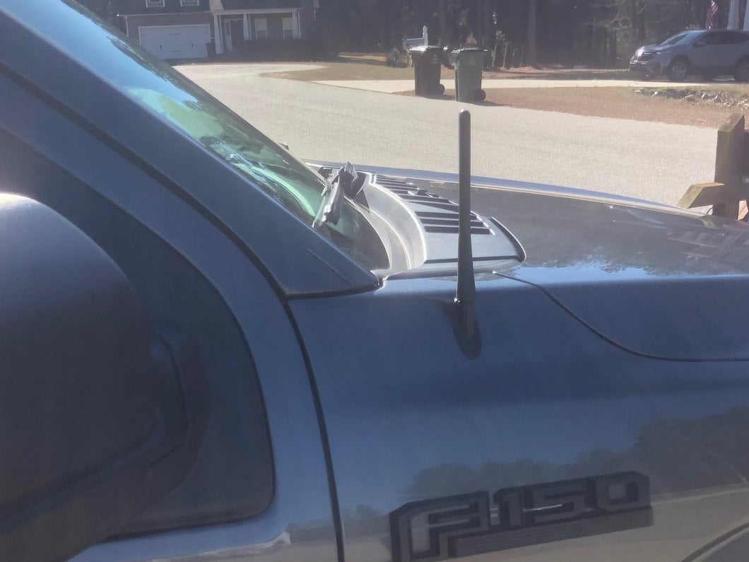 RedRock Off-Road Black Antenna; 6.50-Inch (97-25 F-150)