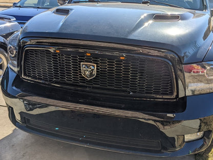RedRock Baja Upper Replacement Grille; Gloss Black (09-12 RAM 1500)