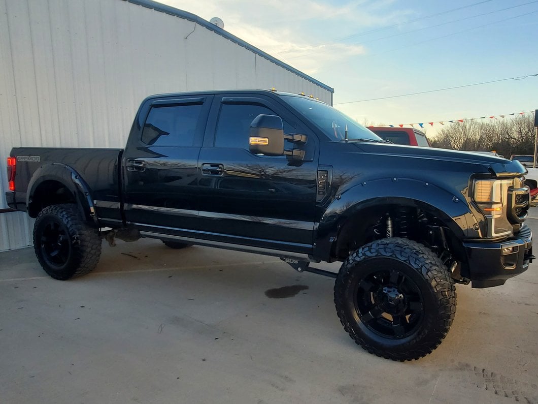 RedRock Pocket Style Fender Flares (17-22 F-250 Super Duty)