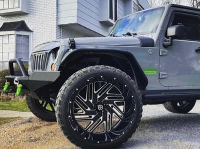 Jeep Licensed by RedRock Sport Side Logo; Lime Green (87-18 Jeep Wrangler YJ, TJ & JK)