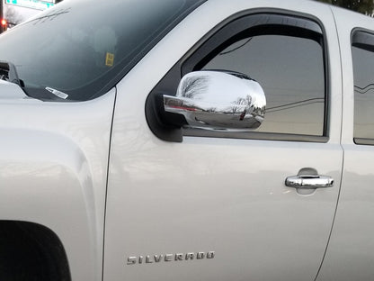 RedRock Full Mirror Covers Chrome (07-13 Silverado 1500)
