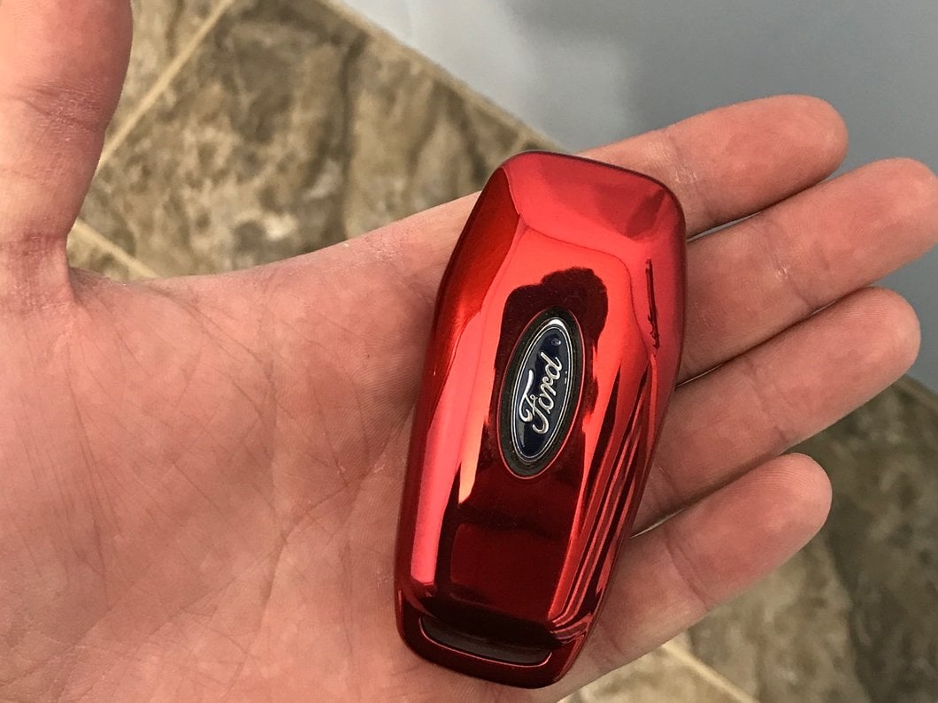 RedRock Key Fob Case; Red (15-17 F-150)