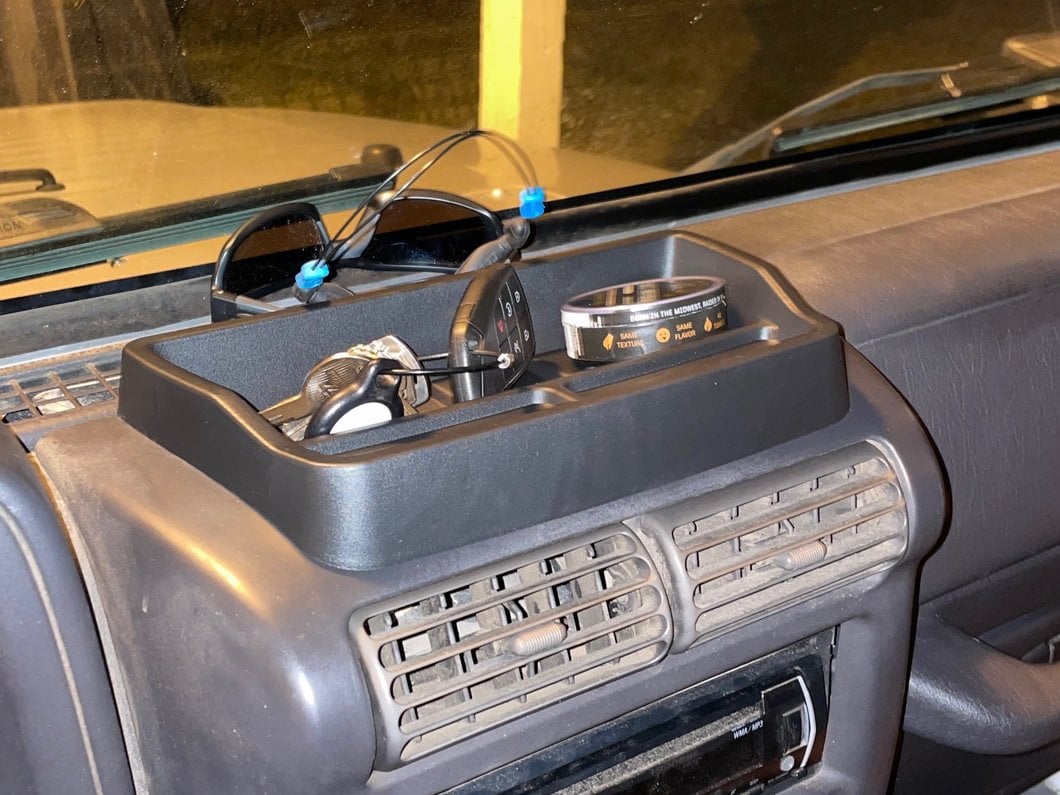 RedRock Dash Storage Tray (97-06 Jeep Wrangler TJ)