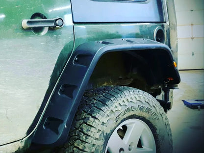 RedRock Off-Road Flat Fender Flares (07-18 Jeep Wrangler JK)