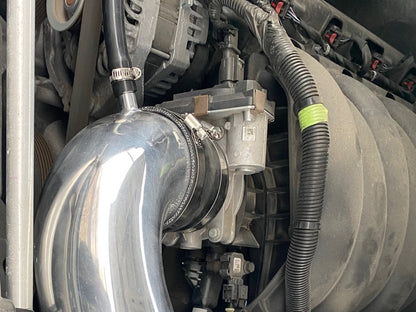 RedRock Cold Air Intake; Polished (19-25 5.3L, 6.2L Silverado 1500)