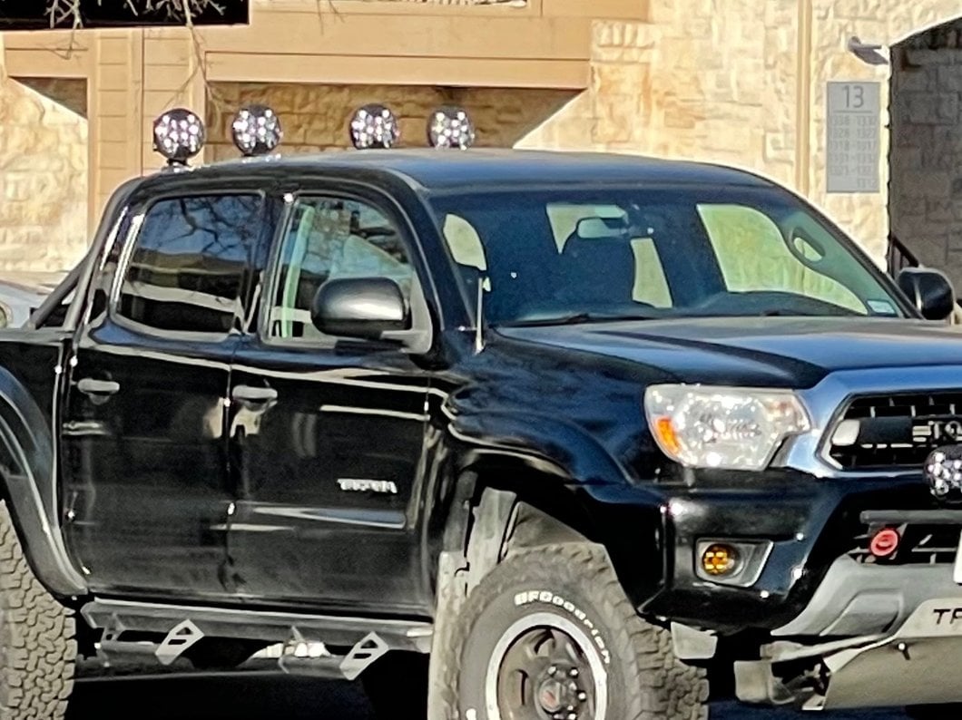 RedRock Off-Road Black Antenna; 6.50-Inch (05-16 Tacoma)