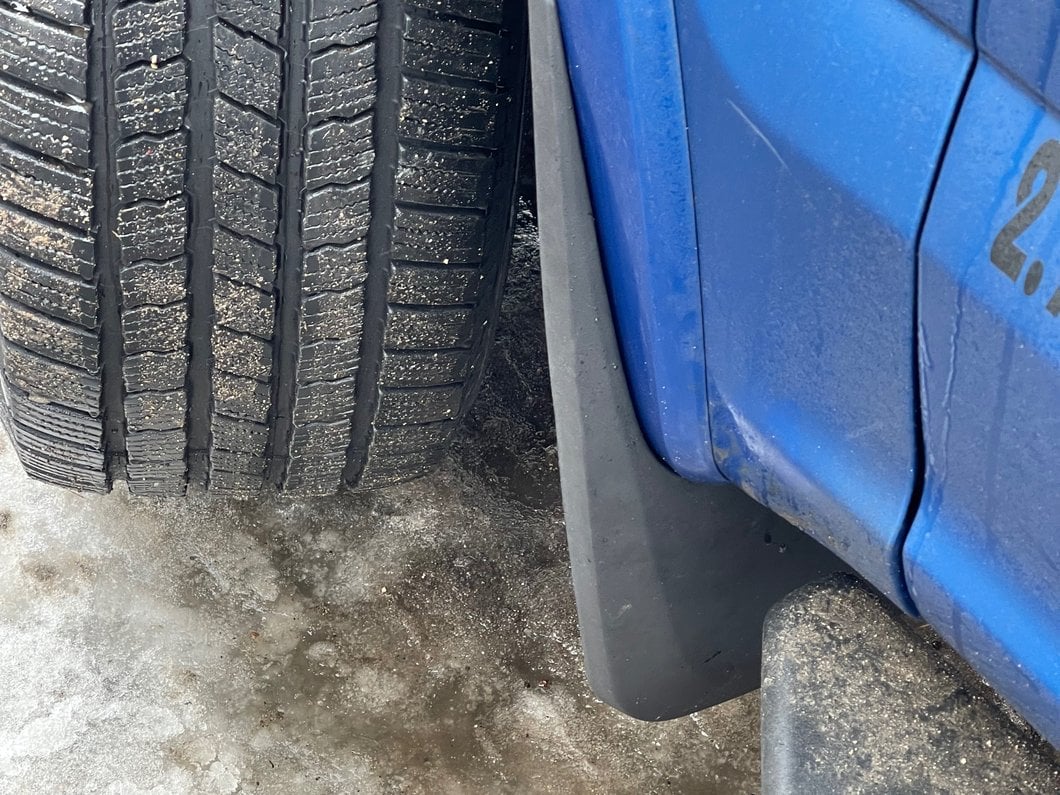 RedRock Custom Molded Mud Guards for OE Fender Flares; Front and Rear (15-20 F-150 w/ OE Fender Flares, Excluding Raptor)