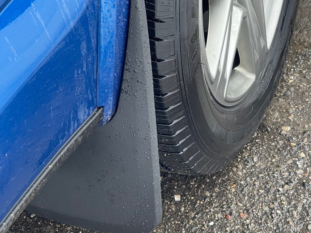RedRock Custom Molded Mud Guards for OE Fender Flares; Front and Rear (15-20 F-150 w/ OE Fender Flares, Excluding Raptor)