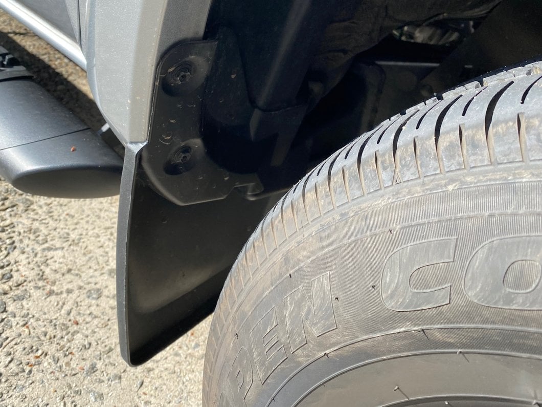 RedRock Molded Mud Flaps; Front and Rear (16-20 Tacoma w/ OE Fender Flares)