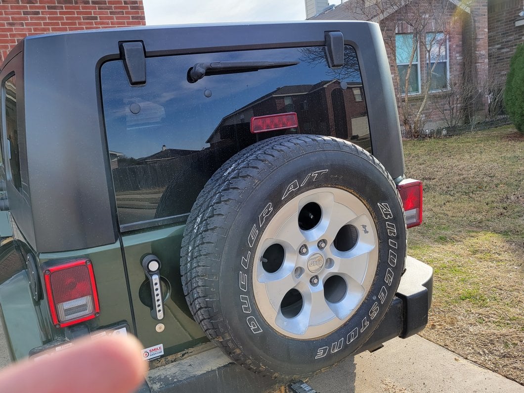 RedRock Billet Aluminum Door Handle Inserts; Silver (07-18 Jeep Wrangler JK 4-Door)