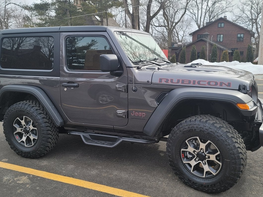 RedRock HD Drop Side Step Bars (18-25 Jeep Wrangler JL 2-Door)