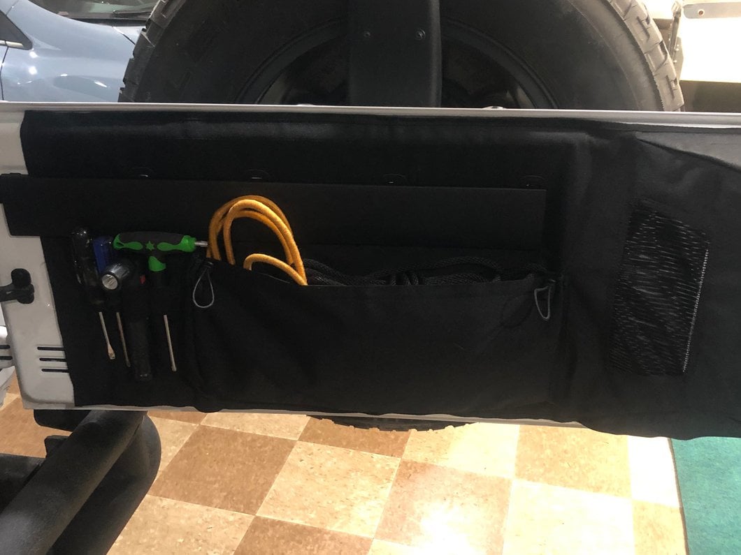 RedRock Passenger Grab Handle Storage Tray (11-18 Jeep Wrangler JK)