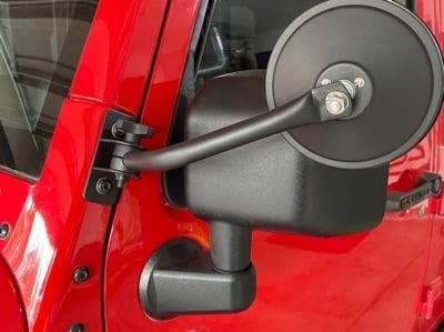 RedRock Detachable Round Trail Mirrors (97-18 Jeep Wrangler TJ & JK)