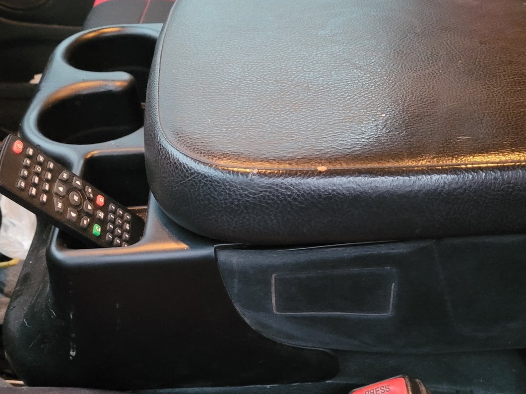 RedRock Console Cup Holder Attachment (02-12 RAM 1500 w/ Bench Seat & Fold-Down Armrest)