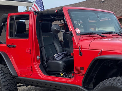 RedRock Detachable Round Trail Mirrors (97-18 Jeep Wrangler TJ & JK)