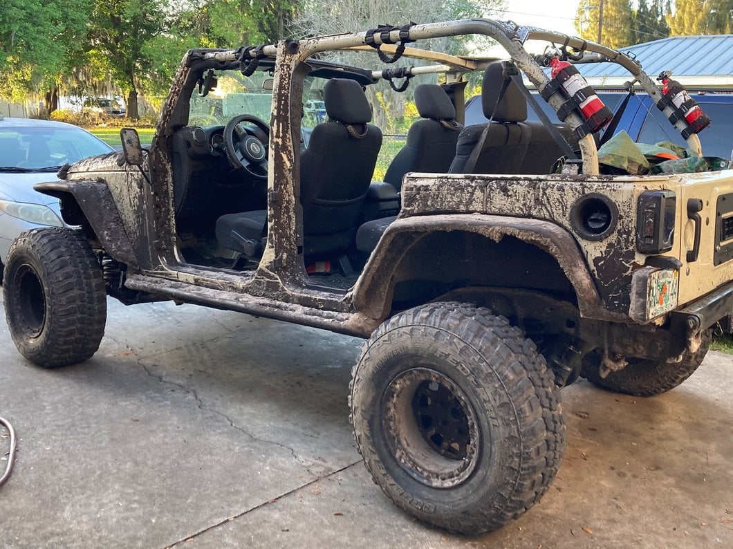 RedRock Off-Road Trail Mirrors (97-25 Jeep Wrangler TJ, JK & JL)
