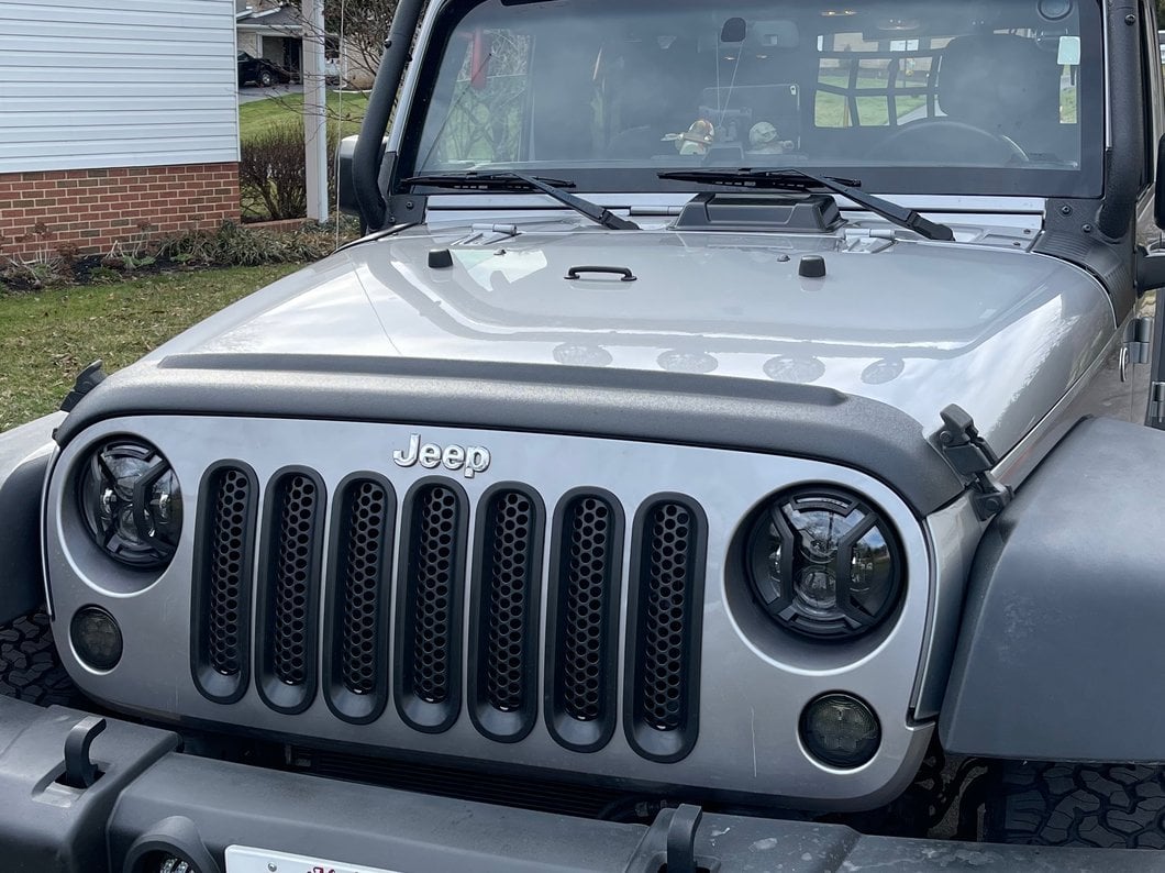 RedRock Hood and Tailgate Deflector Set (07-18 Jeep Wrangler JK)
