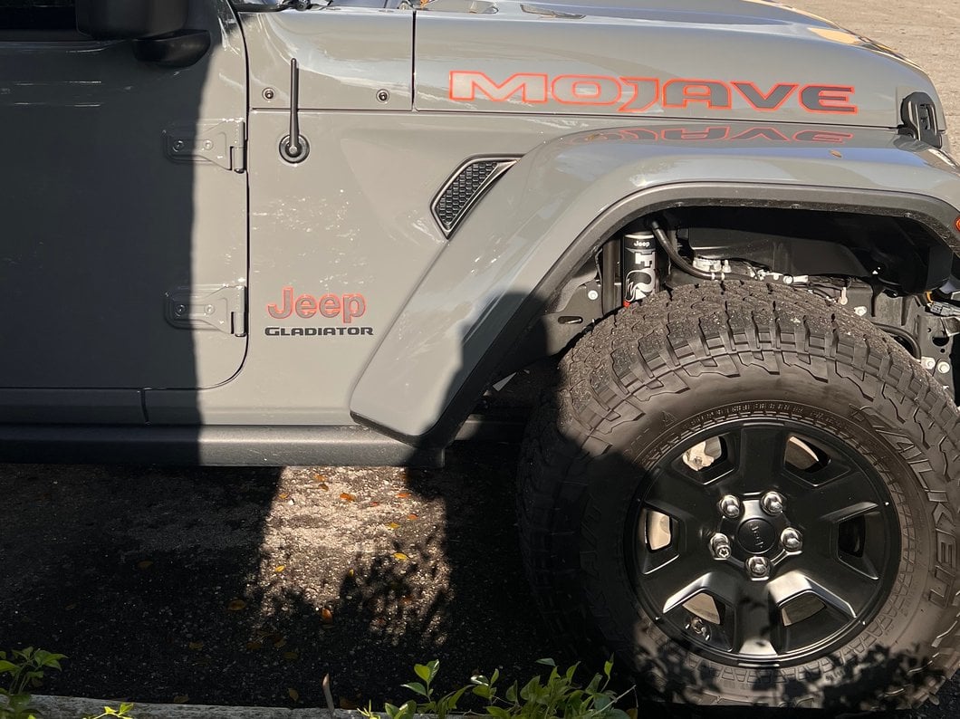 RedRock Off-Road Black Antenna; 6.50-Inch (20-23 Jeep Gladiator JT)