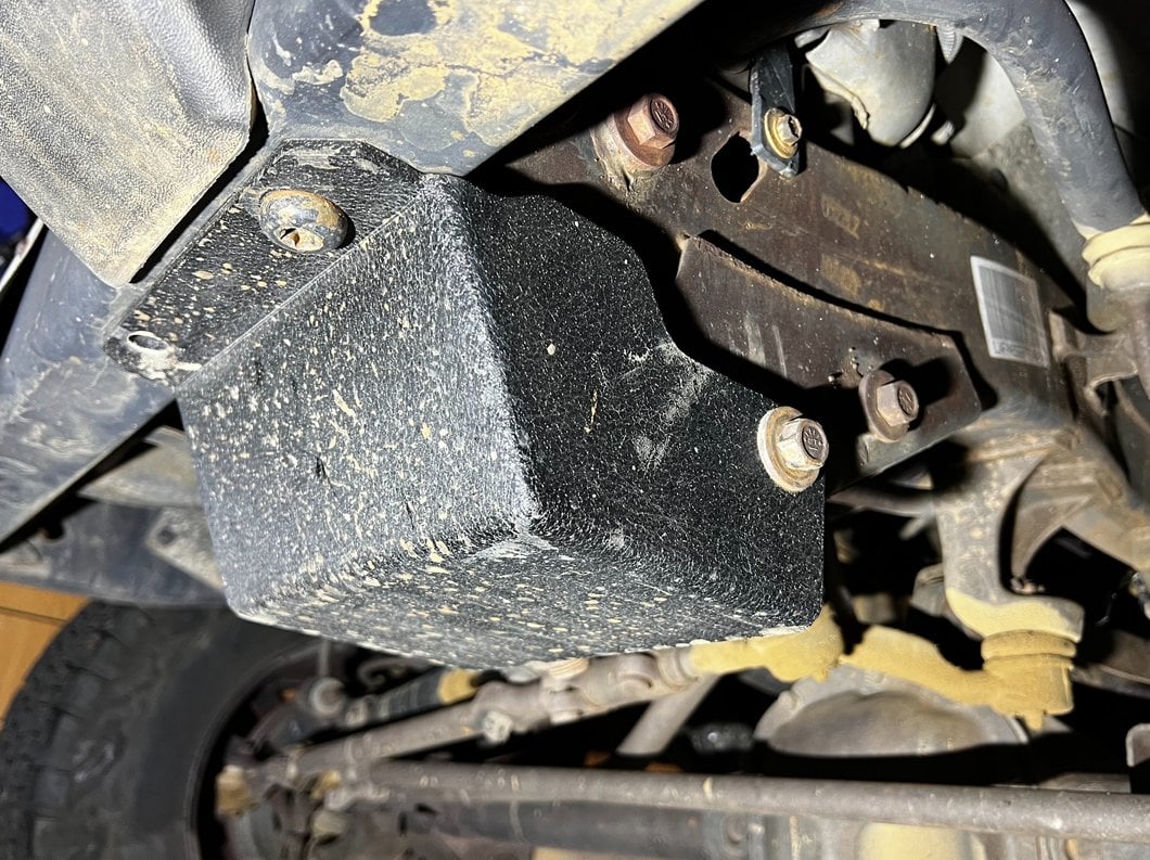 RedRock Steering Box Skid Plate Brace (97-06 Jeep Wrangler TJ)
