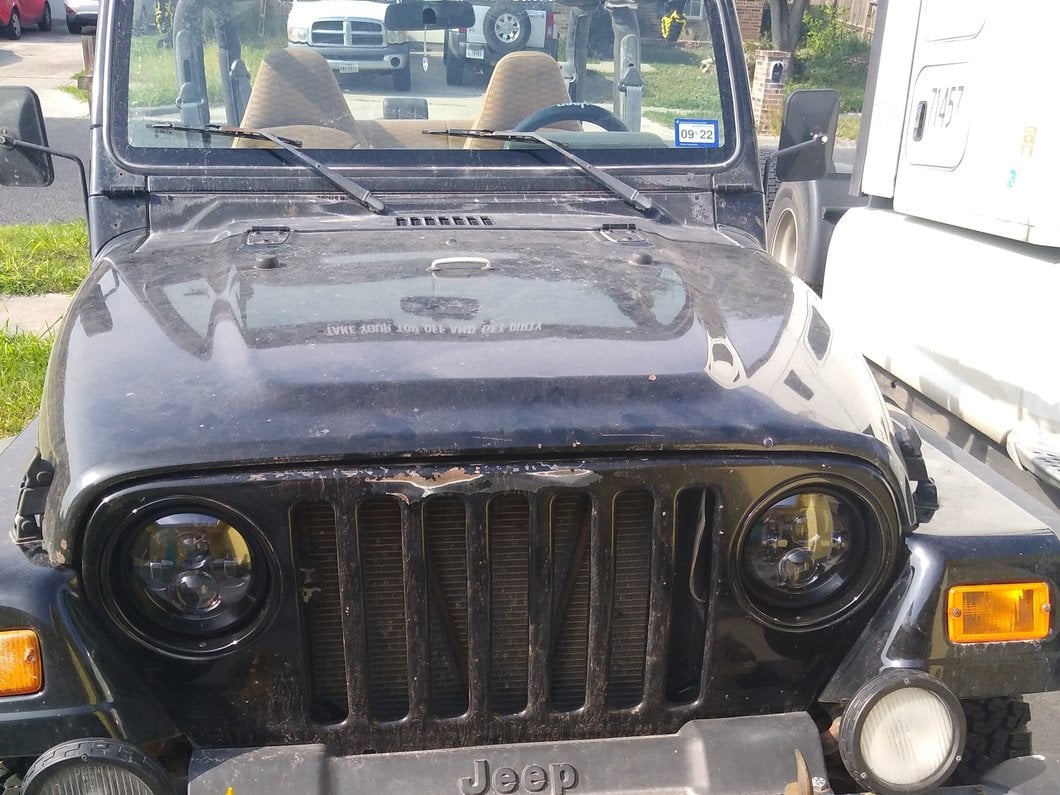RedRock Headlight Mounting Rings (97-06 Jeep Wrangler TJ)