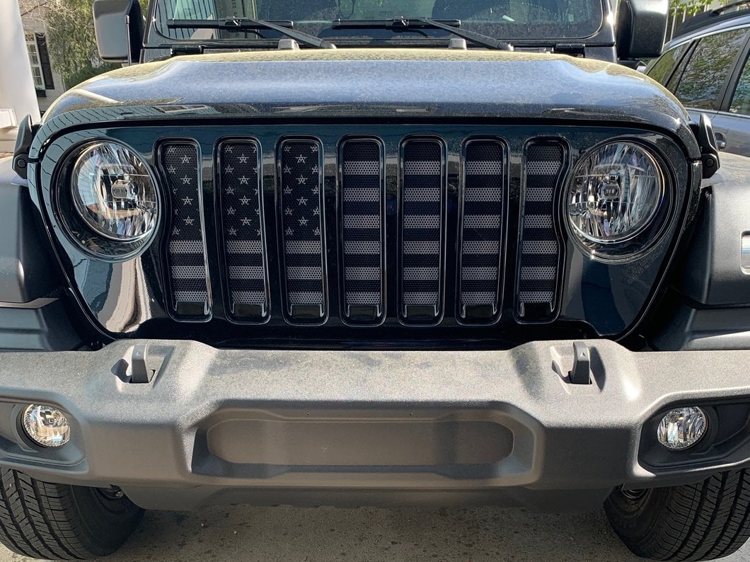 RedRock Grille Insert; Faded Glory (18-25 Jeep Wrangler JL w/o TrailCam)