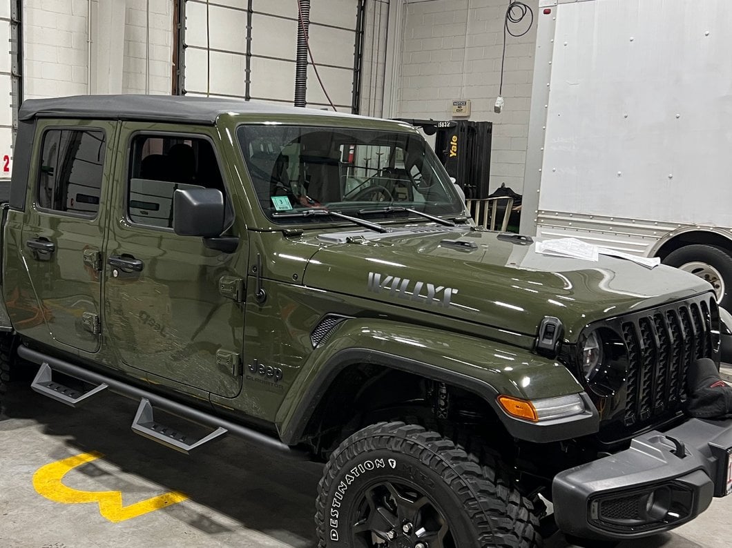 RedRock Tubular Drop Steps (20-25 Jeep Gladiator JT)