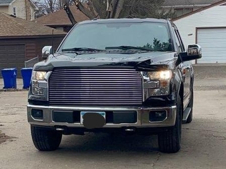 RedRock Modern Billet Upper Grille Replacement; Polished (15-17 F-150, Excluding Raptor)