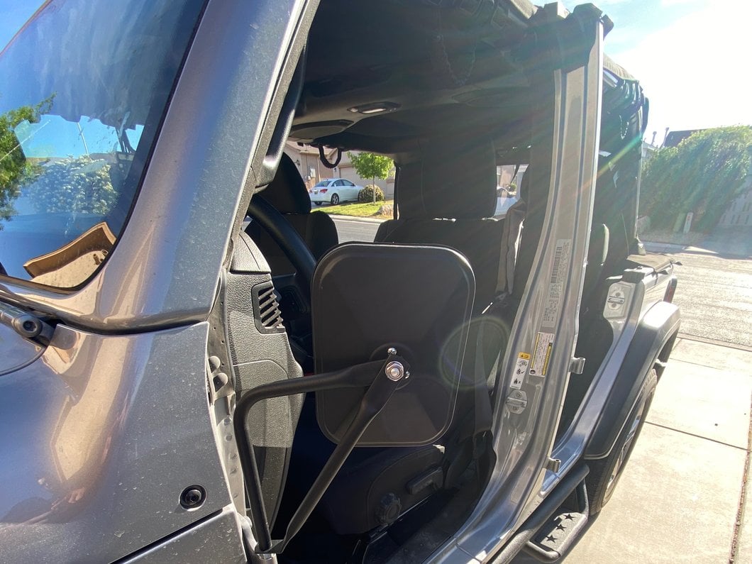 RedRock Off-Road Trail Mirrors (97-25 Jeep Wrangler TJ, JK & JL)