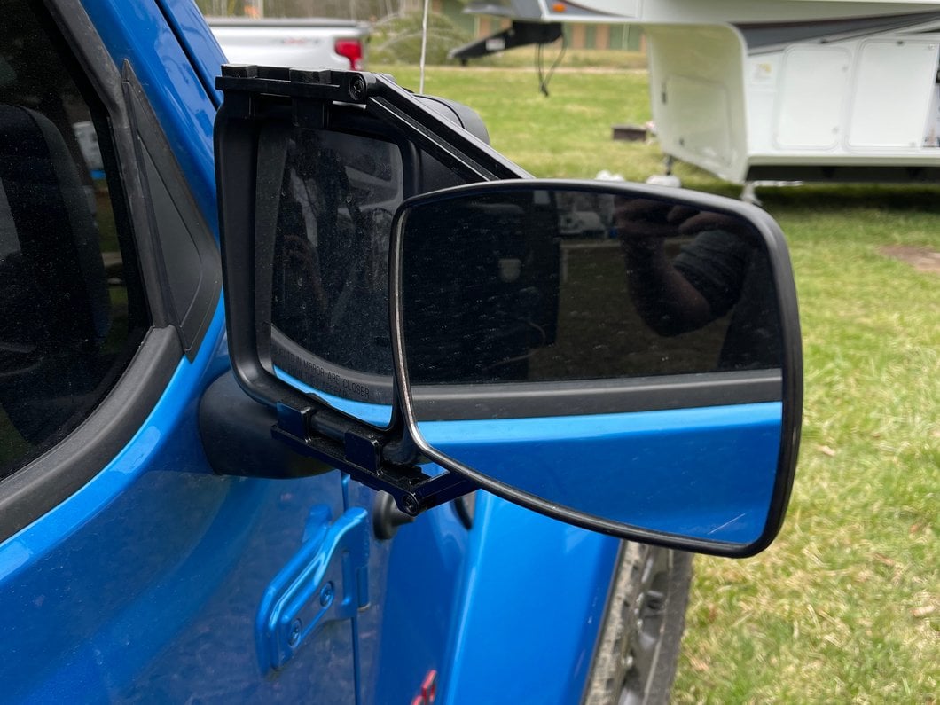 RedRock Extended View Towing Mirror (Universal; Some Adaptation May Be Required)